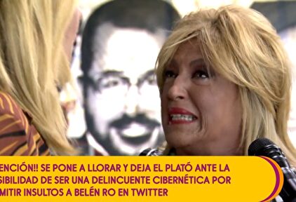 Lydia Lozano abandonó el plató | Mediaset