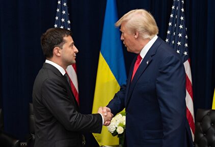 Vladimir Zelenski y Donald Trump. | EFE