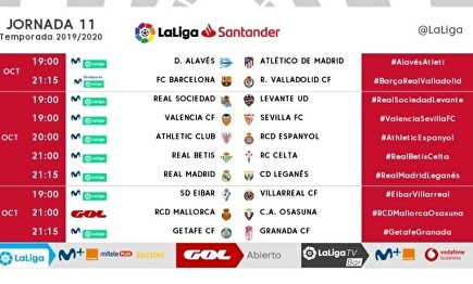 Así queda la jornada 11 en Primera División | EFE