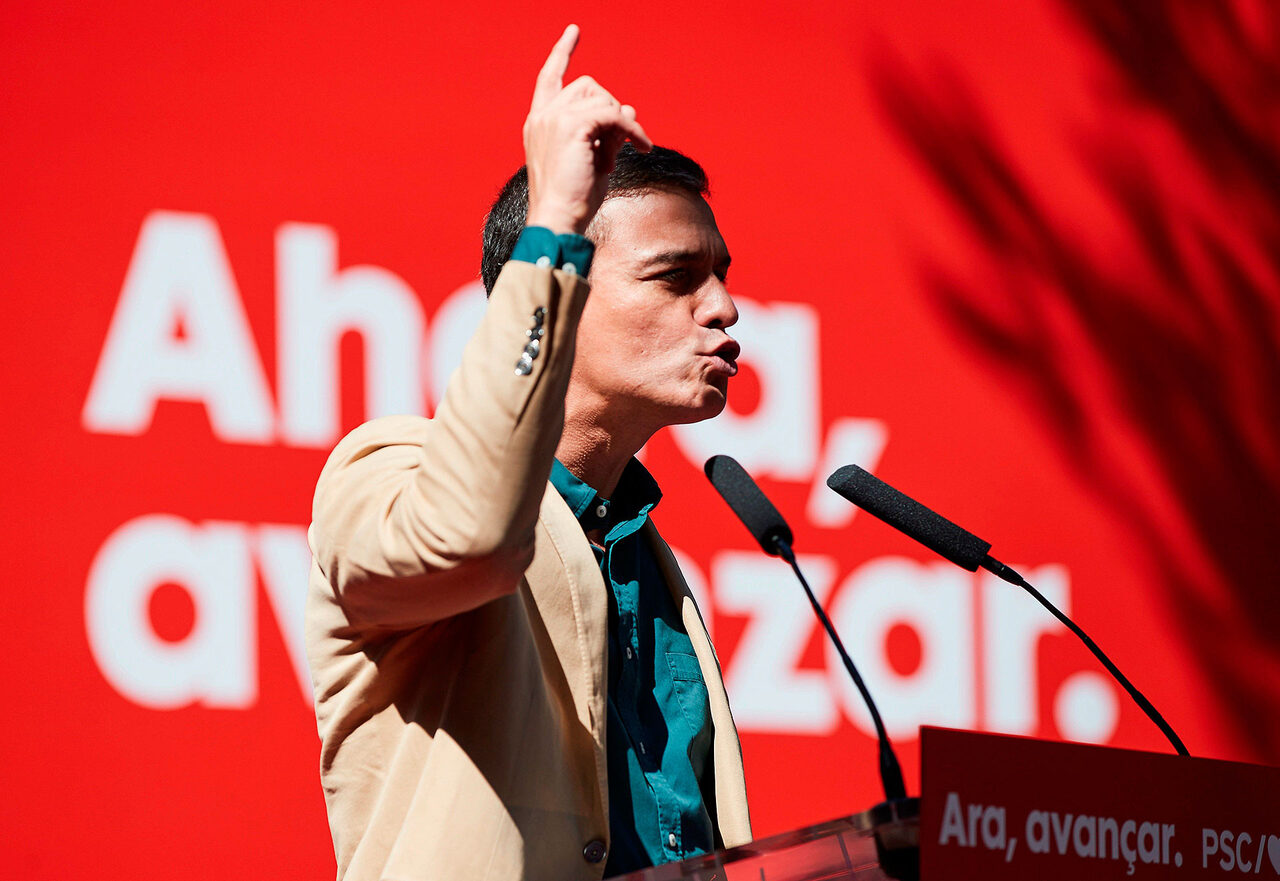 Pedro Sánchez, en un acto | EFE