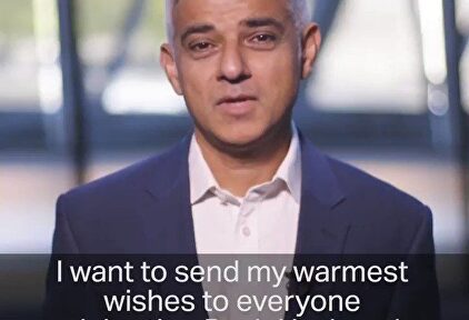 El alcalde musulmán de Londres felicita el año nuevo judío y alerta sobre el antisemitismo