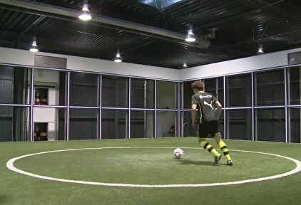 Footbonout, tecnología en la que fue pionera el Dortmund. | Imagen TV