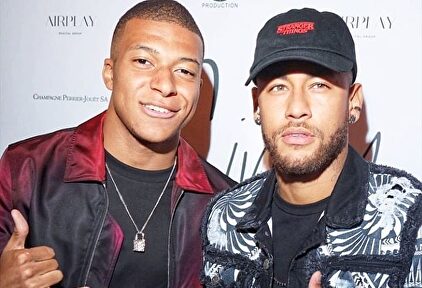 Mbappé y Neymar. | Twitter
