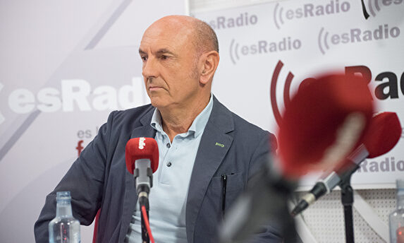 El cineasta Iñaki Arteta, en esRadio. |  David Alonso Rincón