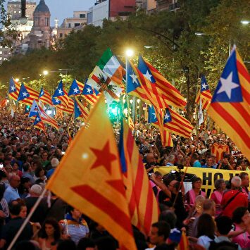 Manifestación separatista |  EFE