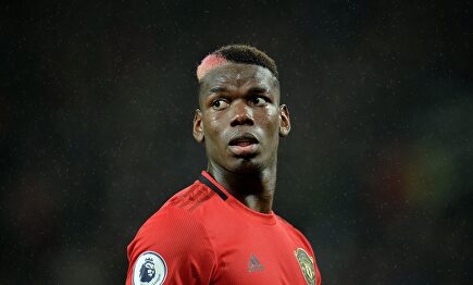 Pogba en un partido con el Manchester United |  EFE
