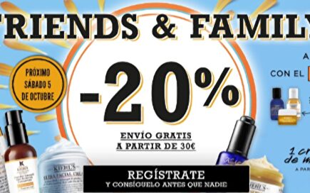 El cupón Friends & Family | Kiehl's