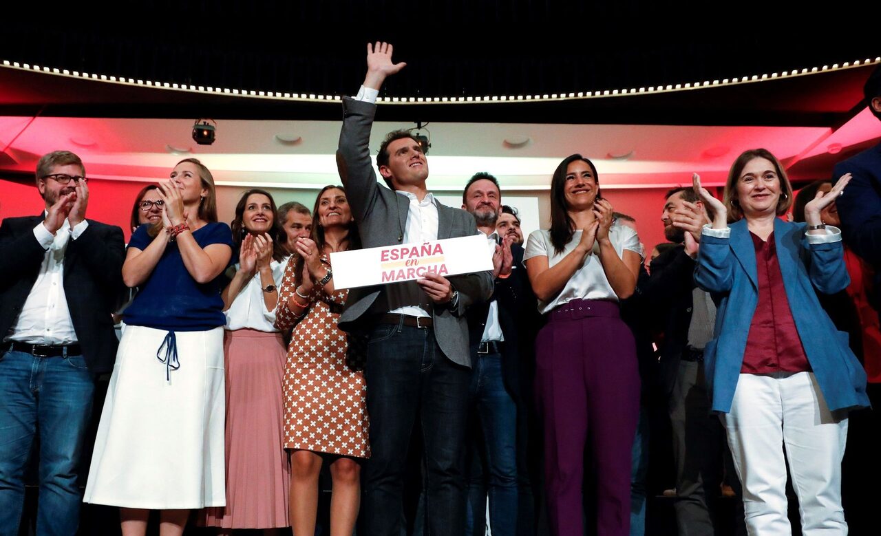 Albert Rivera, en el acto de inicio de la precampaña para las elecciones del 10N. | EFE