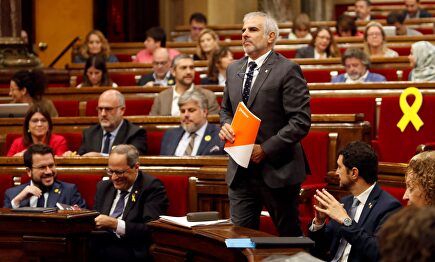 El portavoz de Ciudadanos, Carlos Carrizosa |  EFE