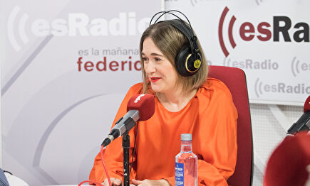 Marta Rivera de la Cruz, en esRadio. | David Alonso Rincón