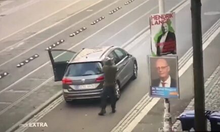 Imágenes difundidas por la televisión alemana del autor del ataque | Twitter