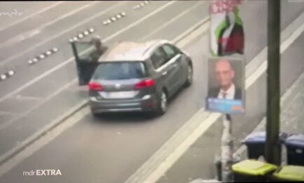 Imágenes del terrorista que atentó contra una sinagoga en Halle