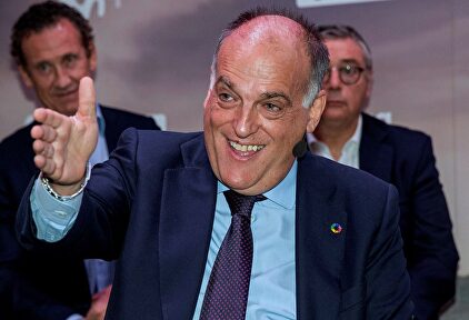 Javier Tebas, presidente de LaLiga. | EFE