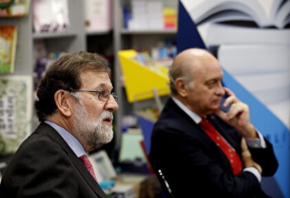 Mariano Rajoy con Jorge Fernández Díaz | EFE