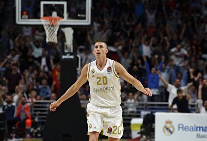 Carroll celebra el triple decisivo ante el Maccabi | Cordon Press