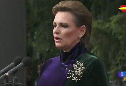 La sorpresa: Ainhoa Arteta cantó 'La muerte no es el final'