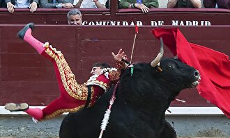 La cogida de Gonzalo Caballero | Cordon Press