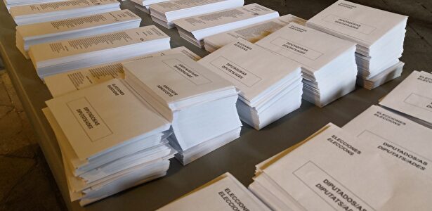Papeletas de opciones políticas | EUROPA PRESS