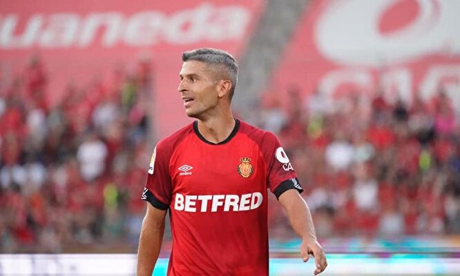Salva Sevilla, durante un encuentro de esta temporada con el Mallorca. | EFE