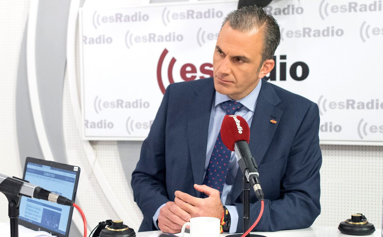 Javier Ortega Smith, en esRadio. | David Alonso Rincón