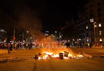 Agentes de los Mossos d´Esquadra. | EFE