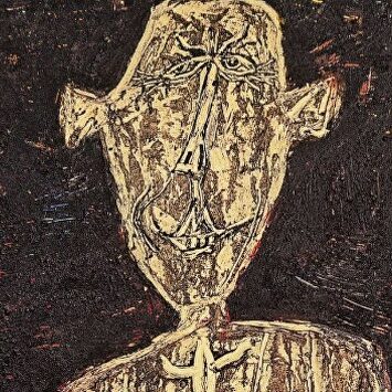 Jean Dubuffet / Henri Michaux acteur japonais, 1946. |  IVAM