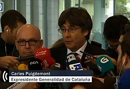 Puigdemont, en libertad sin fianza con condiciones tras comparecer en Bélgica