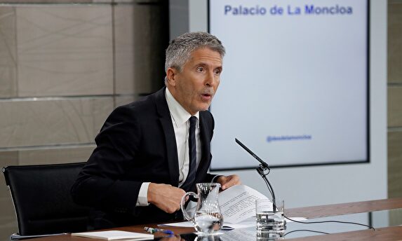 Fernando Grande-Marlaska, ministro del Interior. | EFE