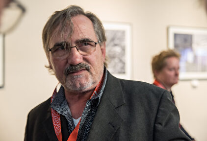 Peter Barsch, durante un encuentro con periodistas en Berlín. | C.Jordá