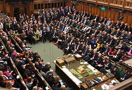 El Parlamento británico durante el debate del Brexit. | EFE