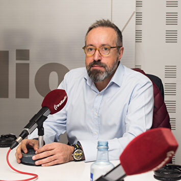 Girauta en un momento de la entrevista. |  David Alonso Rincón