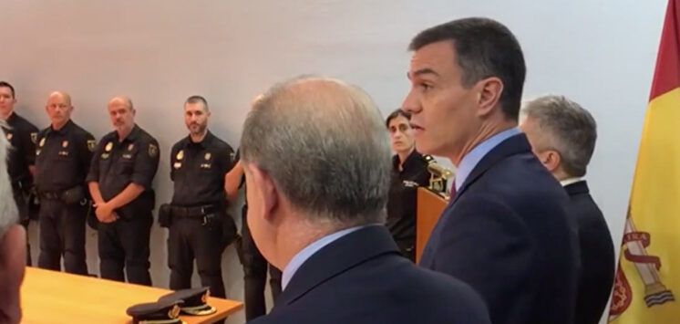 Publirreportaje de Sánchez en Barcelona. | EFE