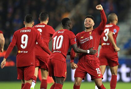 Oxlade-Chamberlain celebra uno de sus dos goles al Genk. | Cordon Press