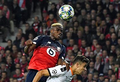 El Lille fue mejor que el Valencia. | EFE