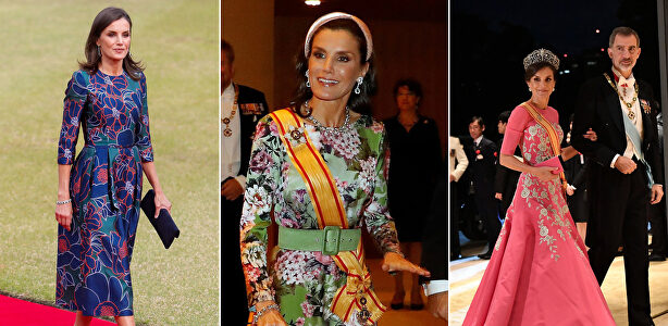 Todos los looks de la reina Letizia en su periplo oriental