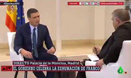 Pedro Sánchez con Ferreras | Imagen TV