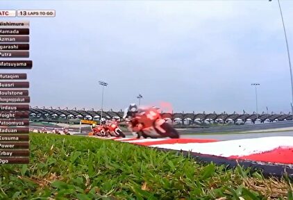 Accidente mortal de un piloto indonesio en Sepang