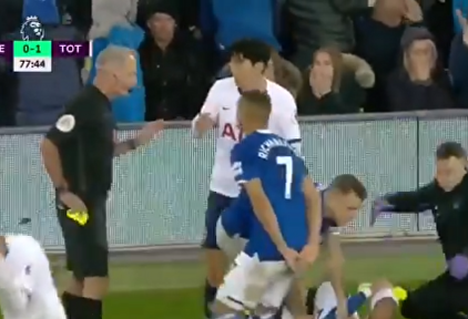 Imágenes muy duras: terrorífica lesión de André Gomes en el Everton-Tottenham