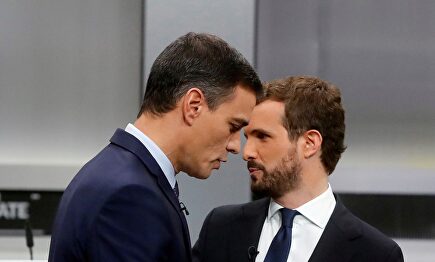 Sánchez y Casado. | EFE