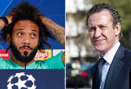 Marcelo Vieira y Jorge Valdano. | LD