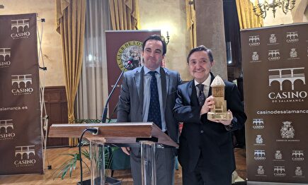 Ángel Fernández, presidente del Club de los Viernes. | LD