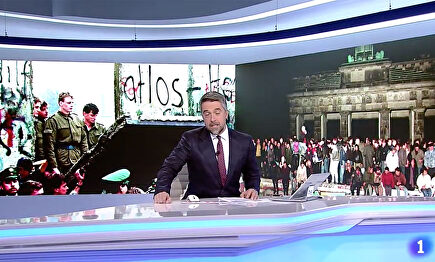 Una imagen del lamentable informativo. | TVE