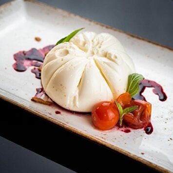 Uno de los platos de Isaac Fernández. |  Restaurante Sandó