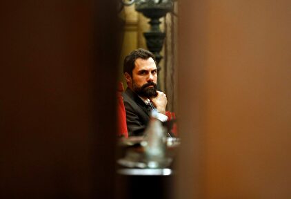 El presidente del Parlamento catalán, Roger Torrent | EFE