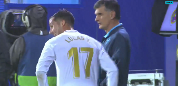 La petición de Mendilibar a Lucas en el Eibar-Real Madrid: "Parad un poco, cabr..."