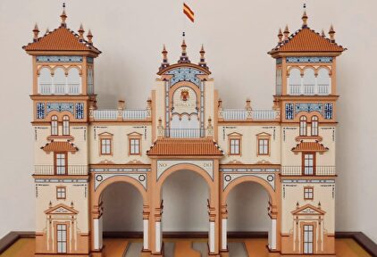 Maqueta de la portada de la Feria 2020 | Ayuntamiento de Sevilla