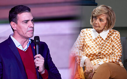 Pedro Sánchez y María Teresa Campos | Telemadrid