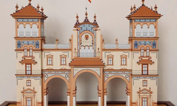 Maqueta de la portada de la Feria 2020 | Ayuntamiento de Sevilla