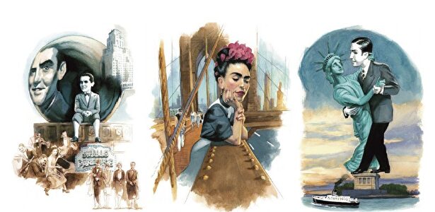 Detalle de 'Espíritus de Nueva York' | Lunwerg