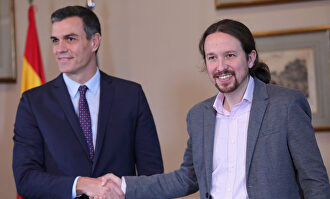 Pedro Sánchez y Pablo Iglesias. | Jesús Hellín (Europa Press)